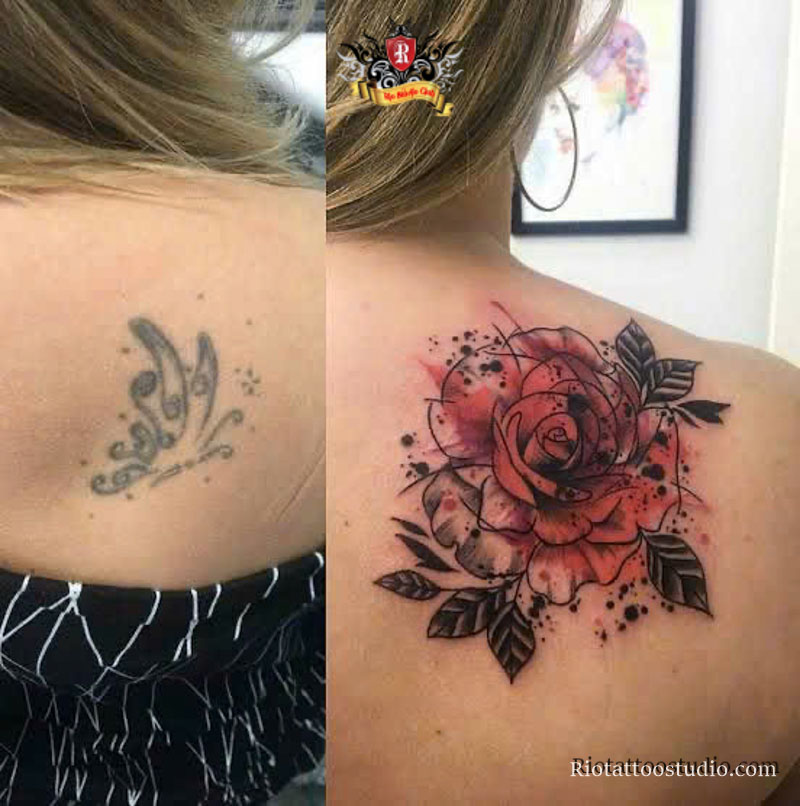 Sửa hình xăm cũ, xấu tại Rio Tattoo Studio