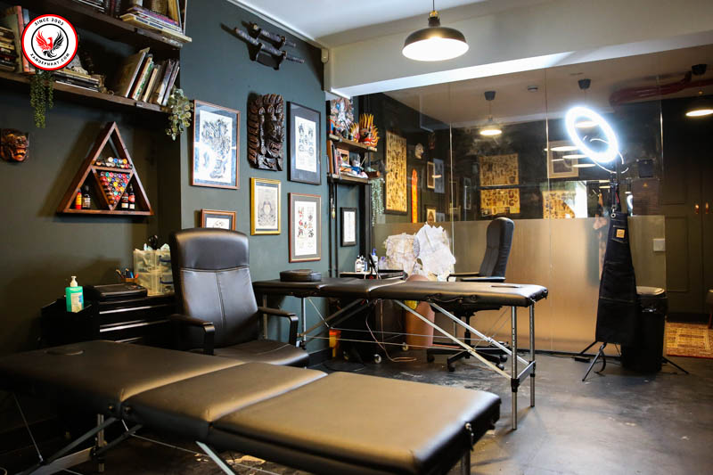 Các tiêu chí đánh giá cửa hàng xăm hình chuyên nghiệp