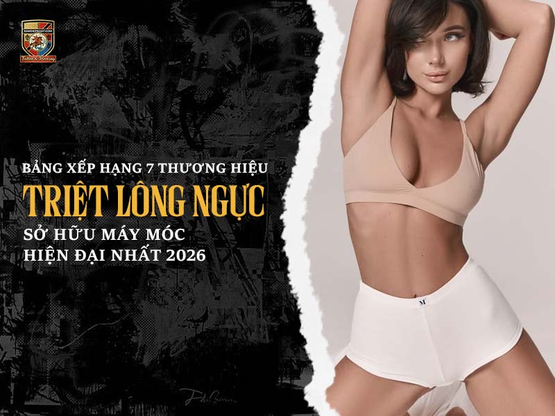 Một khách hàng tự tin khoe vùng ngực láng mịn, sạch sẽ và săn chắc sau khi trải qua liệu trình làm đẹp công nghệ cao.