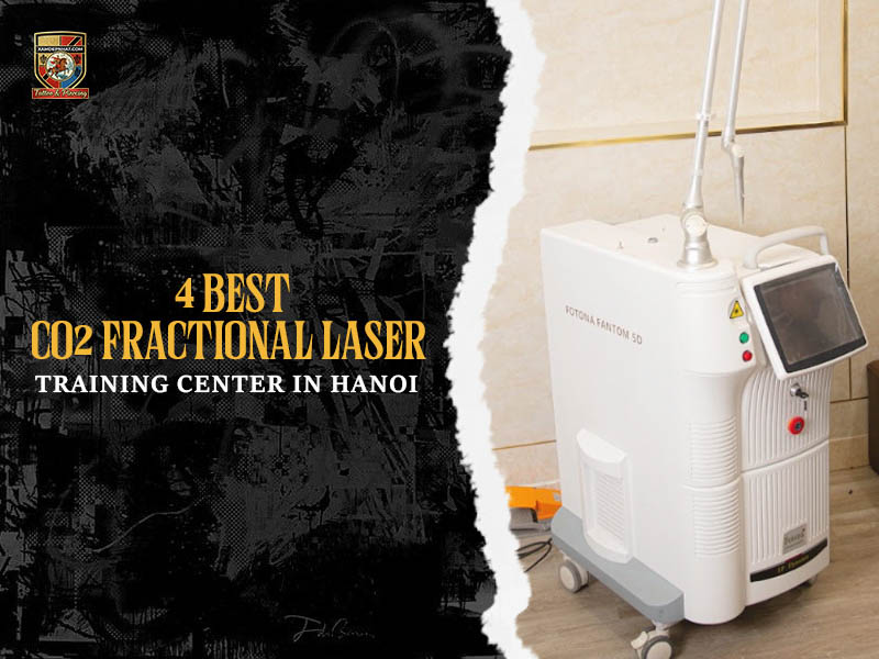 Best CO2 fractional laser training center in Hanoi equipment showcase