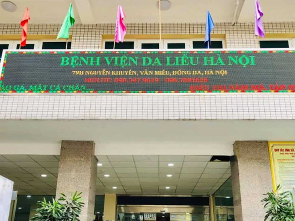 Hanoi dermatology hospital for freckle removal treatment