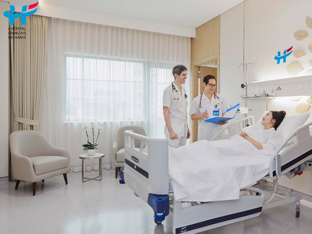 Patient care at top medical facility in Hanoi