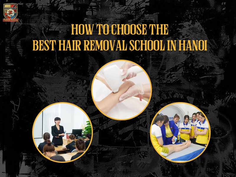Overview of practical learning activities at the best laser hair removal training center in Hanoi