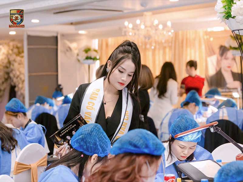 Lip blush training near me in Hanoi practical workshop