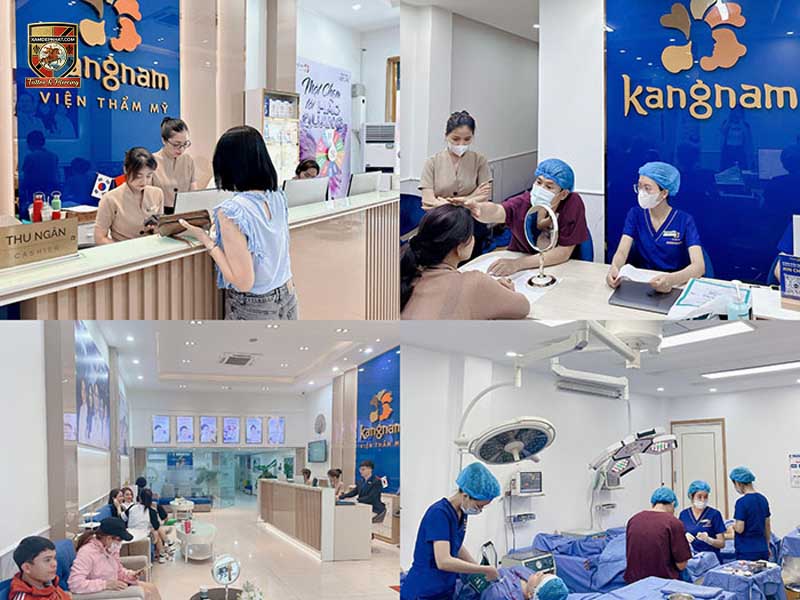 Professional medical consultation and treatment rooms at Kangnam hospital Hanoi